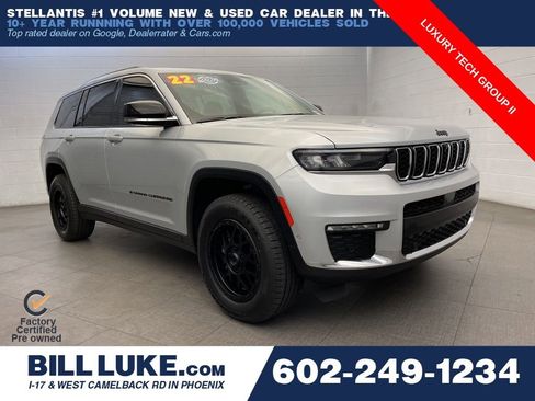 Certified 2022 Jeep Grand Cherokee L Limited w/ Luxury Tech Group II image 1