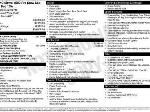 Used 2024 GMC Sierra 1500 Pro w/ Graphite Edition image 3