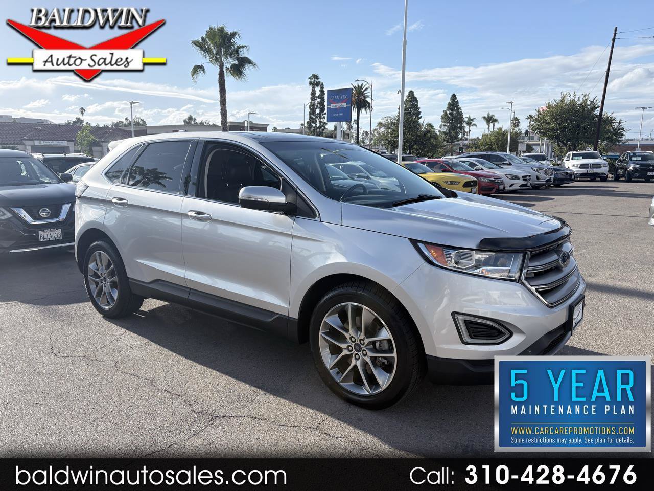 Used 2016 Ford Edge Titanium w/ Equipment Group 301A AWD/4WD image 1