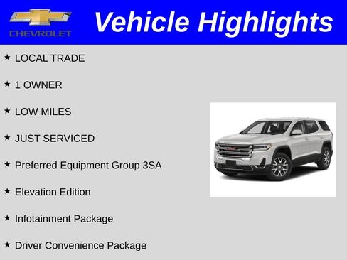 Used 2023 GMC Acadia SLE w/ Driver Convenience Package FWD image 2