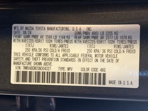 Used 2025 MAZDA CX-50 AWD 2.5 S w/ Cargo Package image 12
