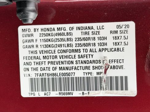 Used 2020 Honda CR-V EX-L image 29