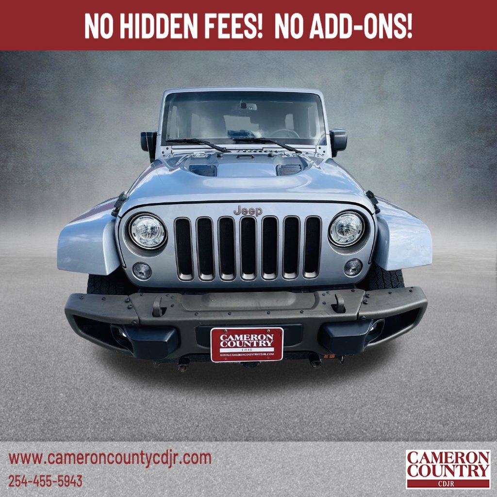 Used 2017 Jeep Wrangler Unlimited Sahara AWD/4WD image 2