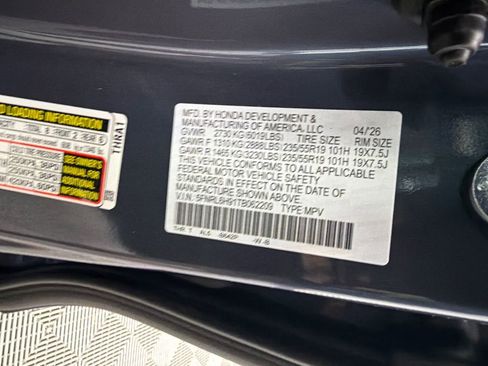 New 2026 Honda Odyssey Elite image 36