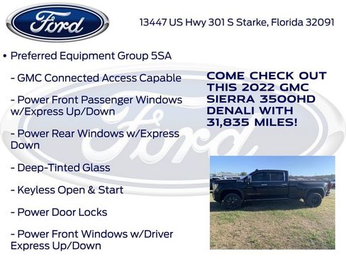 Used 2022 GMC Sierra 3500 Denali AWD/4WD image 10