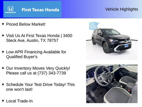 Used 2025 Volkswagen Taos SE image 5