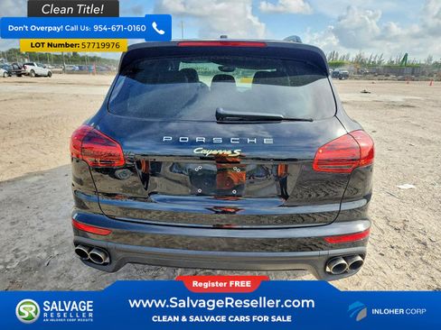 Used 2017 Porsche Cayenne S Platinum w/ Premium Package Plus (Pjy) AWD/4WD image 8