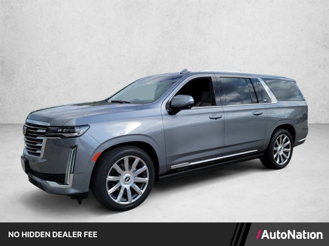 Used 2021 Cadillac Escalade ESV Premium Luxury Platinum RWD image 1