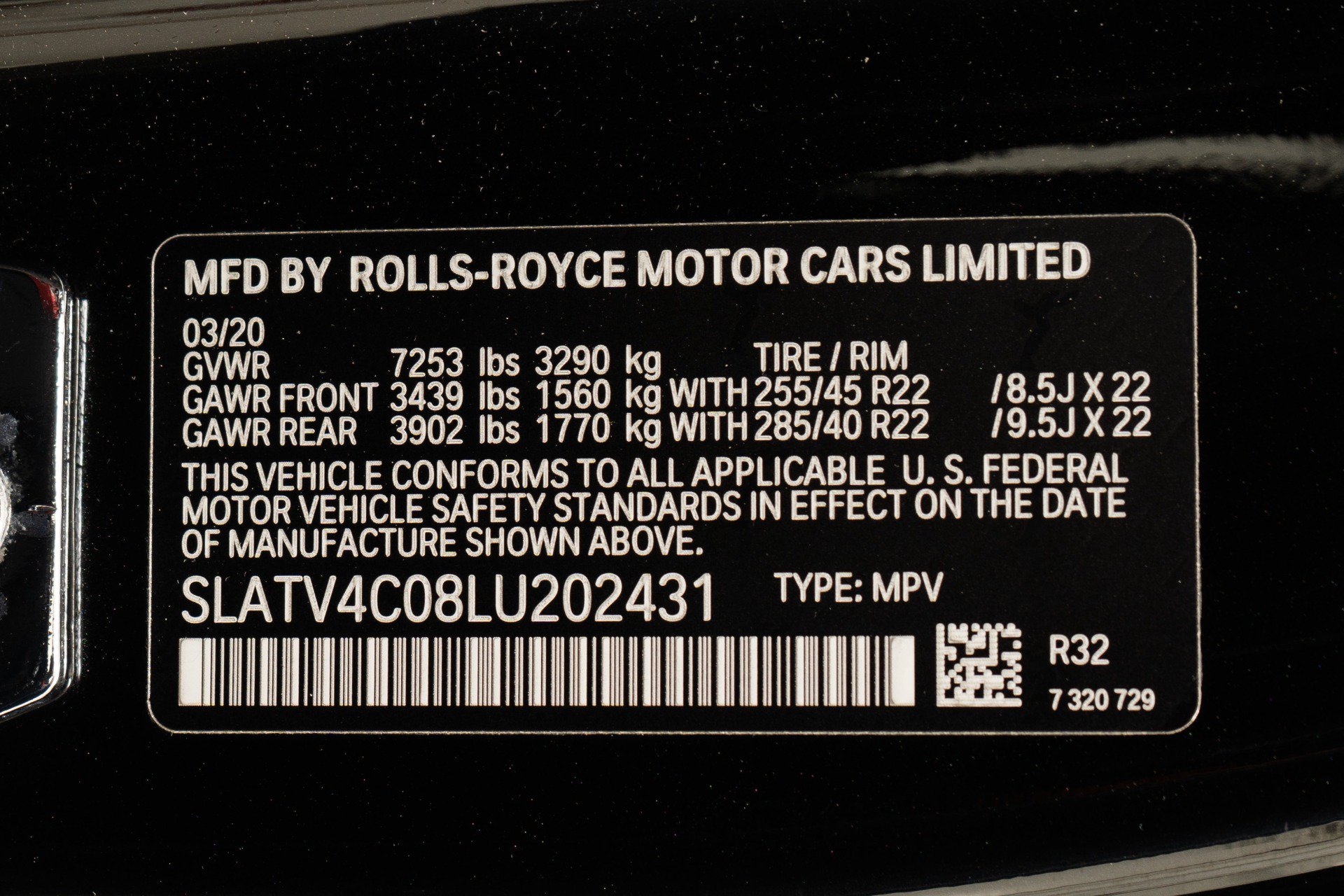 Used 2020 Rolls-Royce Cullinan AWD/4WD image 20