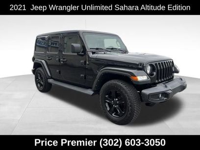 Used 2021 Jeep Wrangler Unlimited Sahara