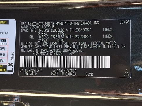 New 2026 Lexus RX 350 Premium w/ Accessory Package (2T) AWD/4WD image 16
