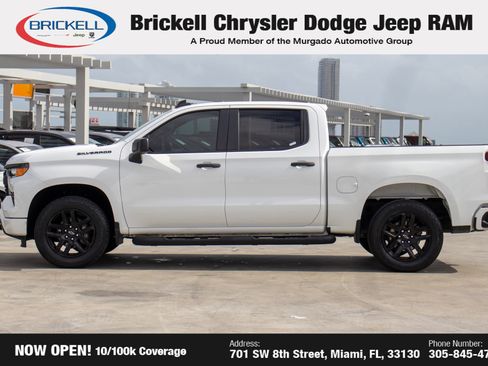 Used 2024 Chevrolet Silverado 1500 Custom w/ Turbomax Blackout Package image 8