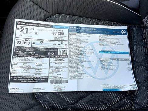 New 2026 Volkswagen Atlas SEL Premium R-Line AWD/4WD image 22