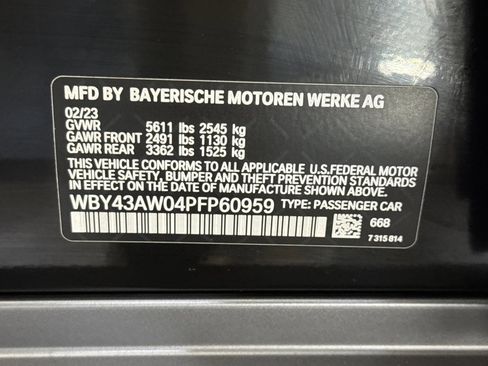 Used 2023 BMW i4 eDrive35 w/ Premium Package RWD image 20
