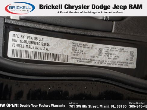 New 2026 Jeep Grand Cherokee Limited w/ Limited Altitude Package image 36