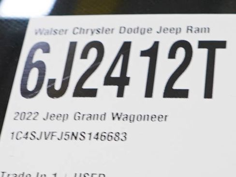 Used 2022 Jeep Grand Wagoneer Series II AWD/4WD image 33