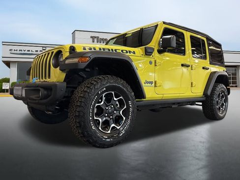Used 2023 Jeep Wrangler Unlimited Rubicon 4xe w/ Steel Bumper Group AWD/4WD image 10