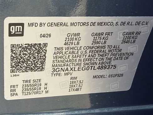 New 2026 Chevrolet Equinox RS FWD image 22