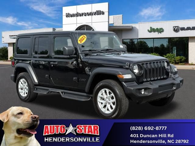 Used 2023 Jeep Wrangler Unlimited Sport AWD/4WD 360° Tour