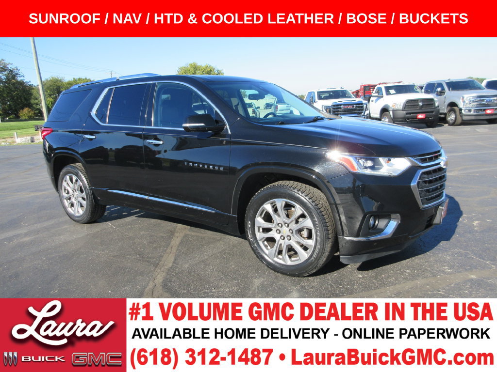 Used 2019 Chevrolet Traverse Premier w/ Driver Confidence II Package FWD image 1