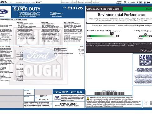 Used 2023 Ford F250 Lariat w/ Chrome Package AWD/4WD image 8