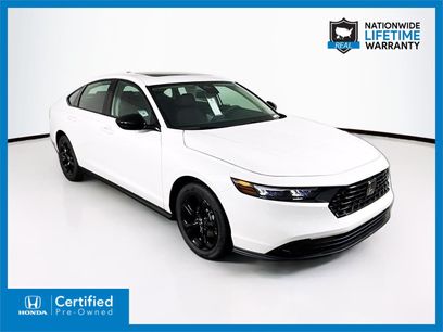 Certified 2025 Honda Accord SE