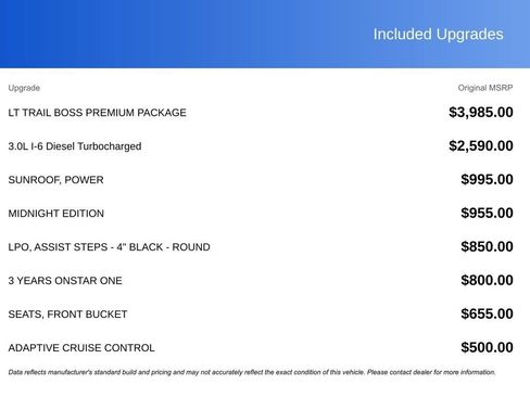 New 2026 Chevrolet Silverado 1500 LT Trail Boss w/ LT Trail Boss Premium Package image 15