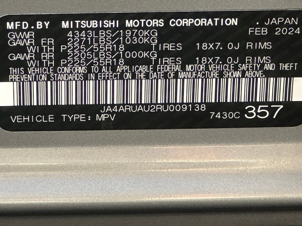 Used 2024 Mitsubishi Outlander Sport ES AWD/4WD image 40