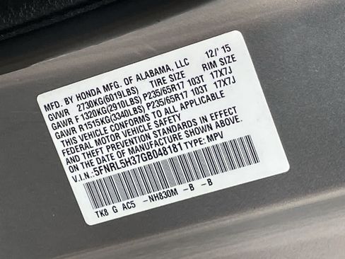 Used 2016 Honda Odyssey SE image 30