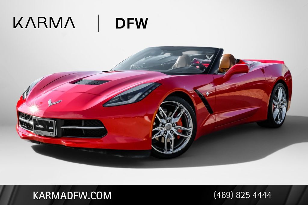 Used 2015 Chevrolet Corvette Stingray Convertible w/ 2LT Preferred Equipment Group RWD 360° Tour