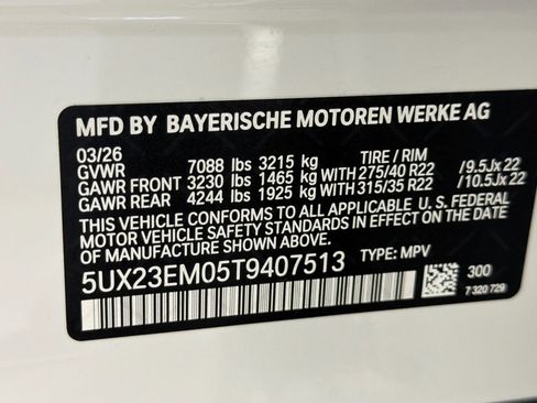 New 2026 BMW X7 xDrive40i w/ M Sport Package image 21
