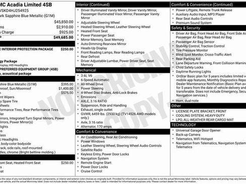 Used 2017 GMC Acadia Limited SLT image 1