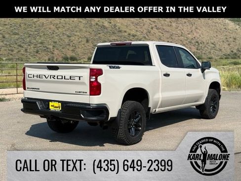 New 2026 Chevrolet Silverado 1500 Custom Trail Boss w/ Dark Appearance Package AWD/4WD image 6
