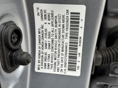 Used 2016 Honda Civic EX-T image 28
