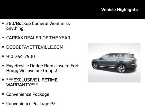 Used 2022 Hyundai Palisade SEL w/ Convenience Package FWD image 5
