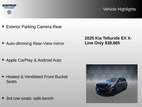 Used 2025 Kia Telluride EX X-Line AWD/4WD image 16