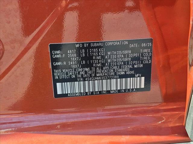 Used 2025 Subaru Crosstrek 2.5i Limited w/ Crosstrek Mirror Package AWD/4WD image 24