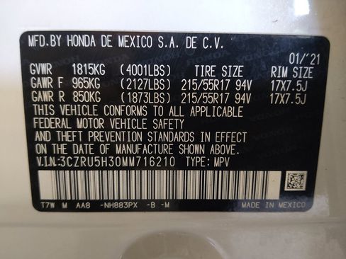 Used 2021 Honda HR-V LX image 33
