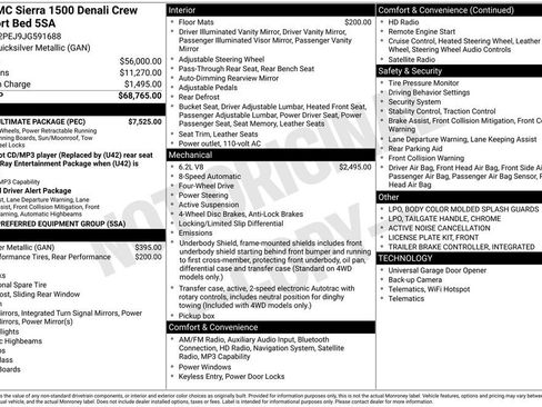 Used 2018 GMC Sierra 1500 Denali w/ Denali Ultimate Package image 13