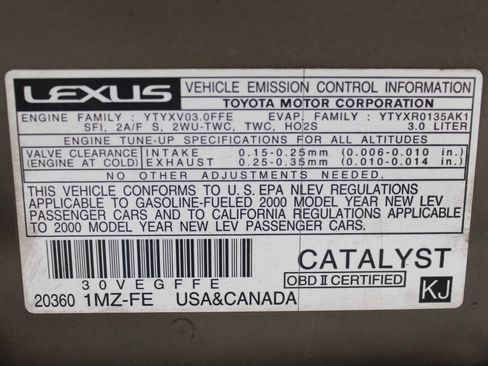 Used 2000 Lexus RX 300 4WD image 15