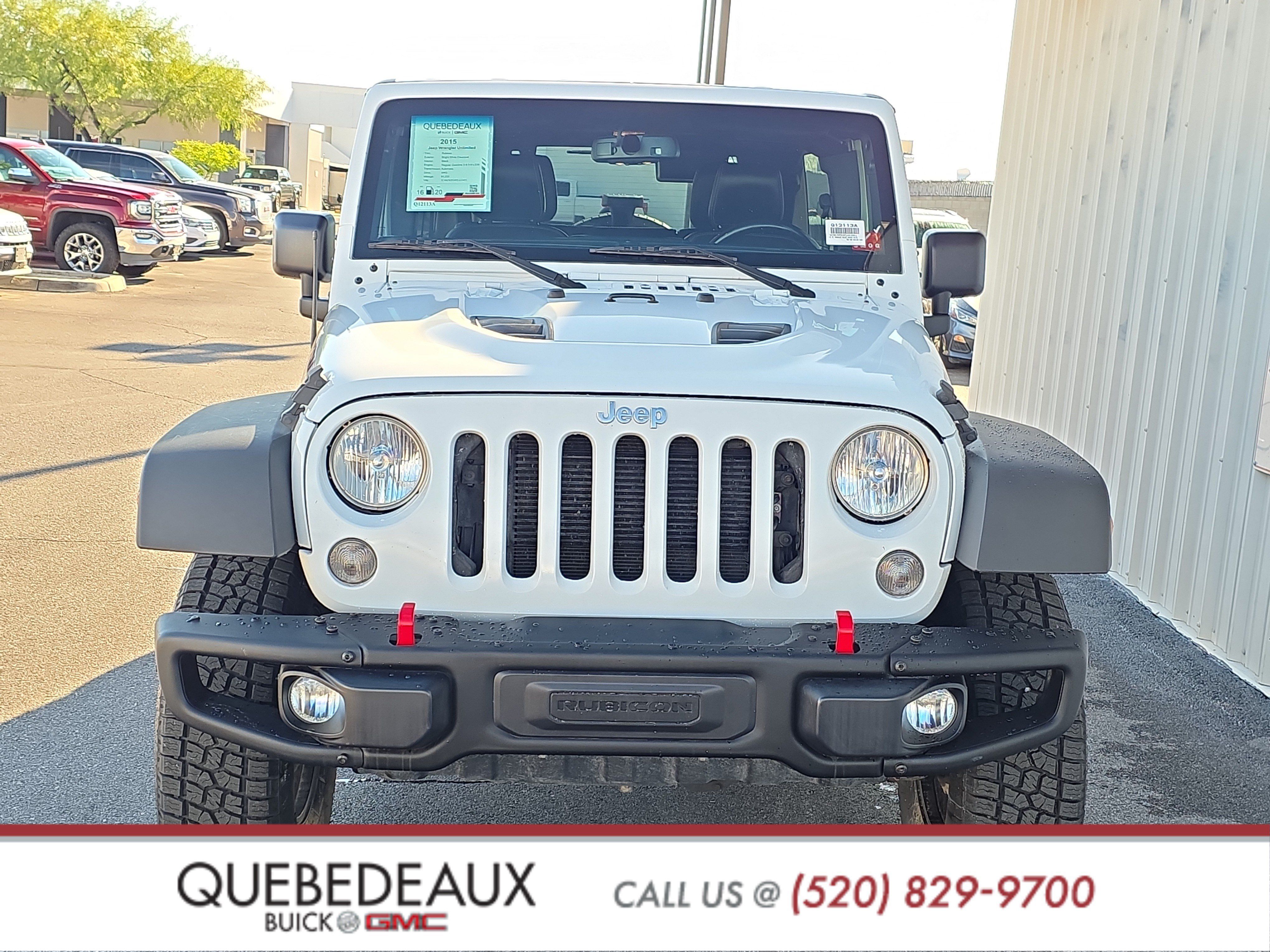 Used 2015 Jeep Wrangler Unlimited Rubicon w/ Dual Top Group AWD/4WD image 2