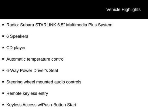 Used 2022 Subaru Crosstrek 2.0i Premium w/ Moonroof Package image 17