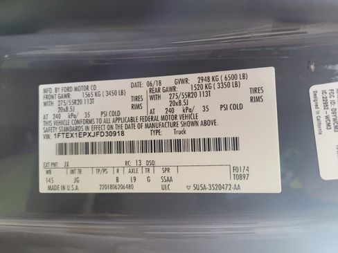 Used 2018 Ford F150 XL w/ Equipment Group 101A Mid AWD/4WD image 33