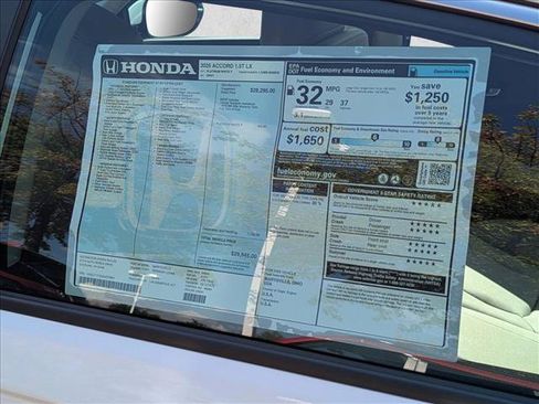 New 2025 Honda Accord LX image 20