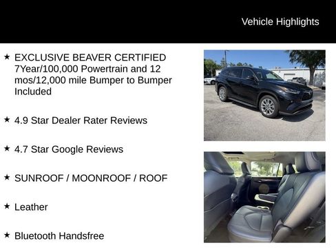Used 2022 Toyota Highlander Limited FWD image 6