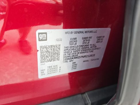 Used 2022 Chevrolet Tahoe RST AWD/4WD image 36