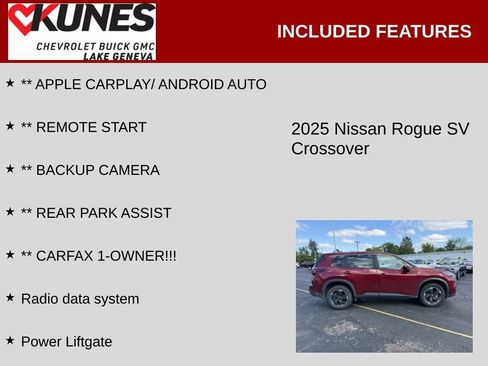 Used 2025 Nissan Rogue SV AWD/4WD image 2