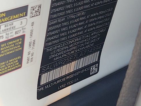 Used 2020 Land Rover Range Rover Sport HSE Dynamic image 32