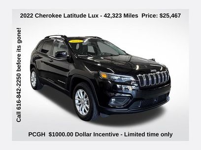 Used 2022 Jeep Cherokee Latitude Lux