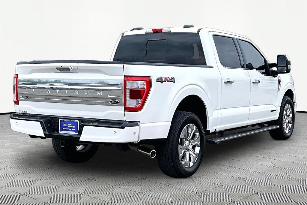 Certified 2022 Ford F150 Platinum w/ Equipment Group 701A High AWD/4WD image 2